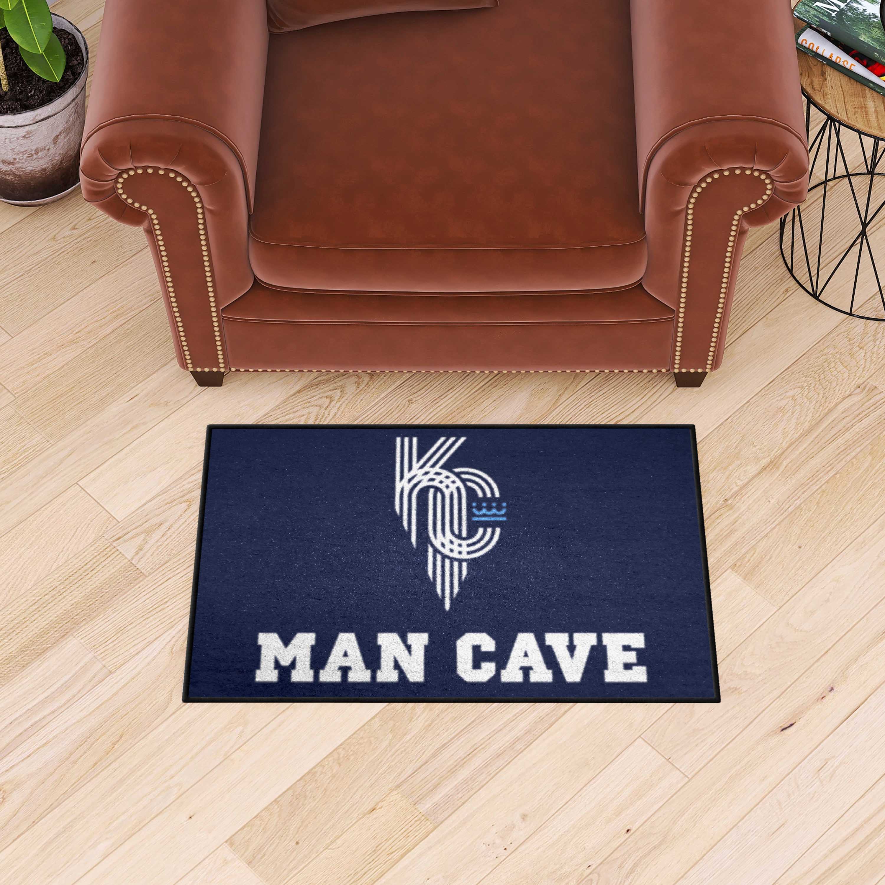 Kansas City Royals Man Cave Starter Mat Accent Rug - 19in. x 30in.