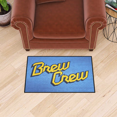 Milwaukee Brewers Starter Mat Accent Rug - 19in. x 30in.