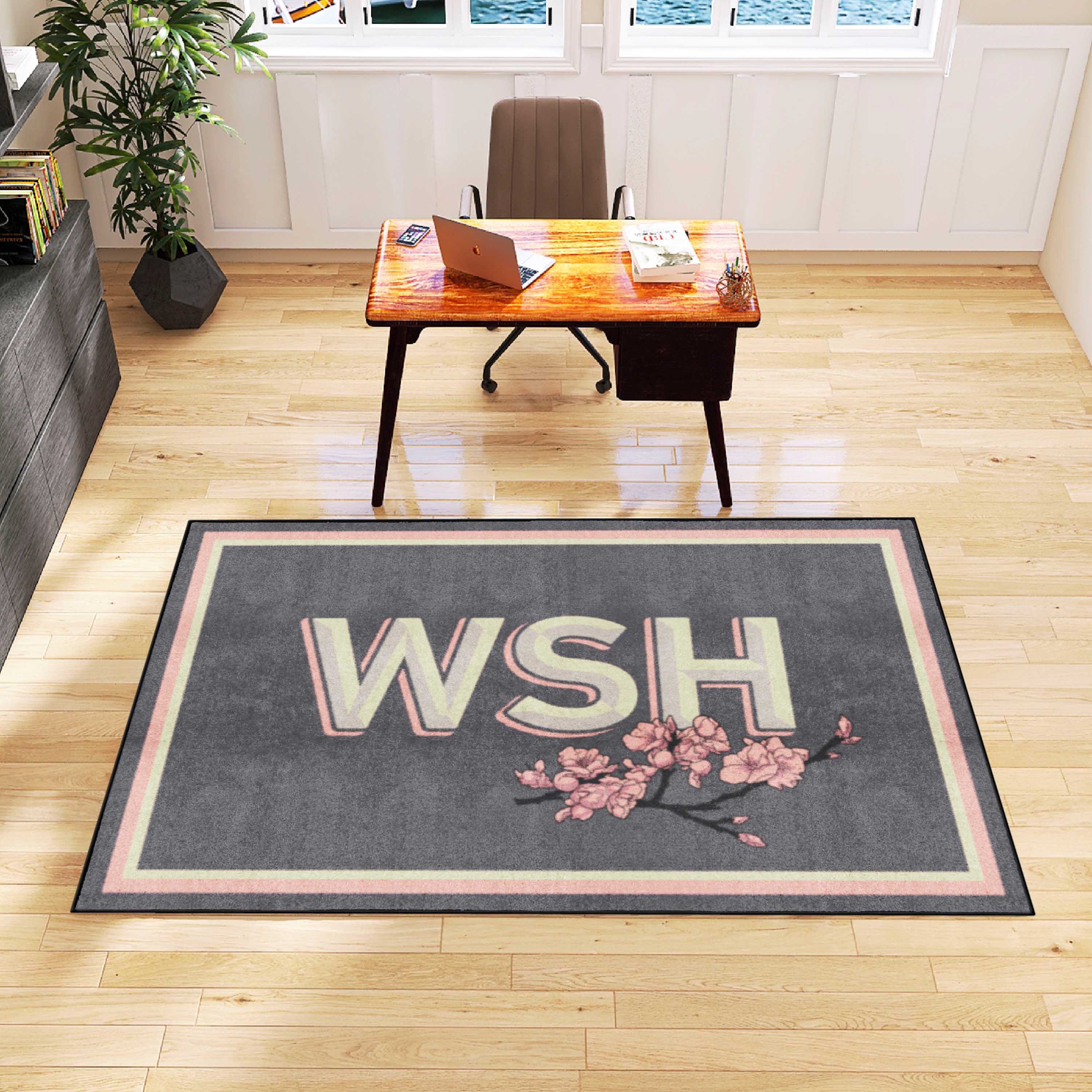 Washington Nationals 5ft. x 8 ft. Plush Area Rug