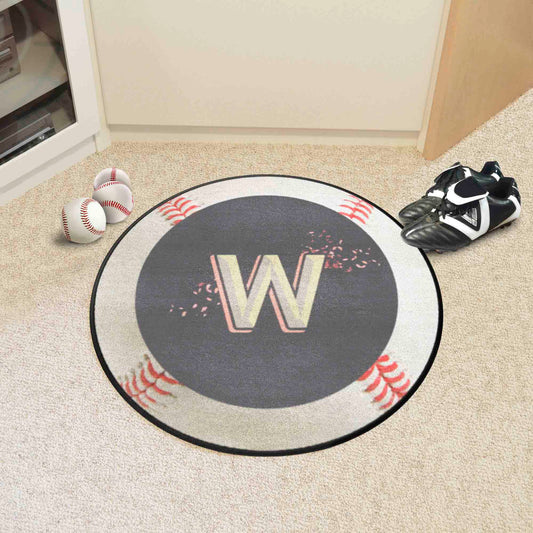 Washington Nationals Baseball Rug - 27in. Diameter