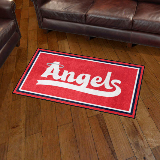 Los Angeles Angels 3ft. x 5ft. Plush Area Rug