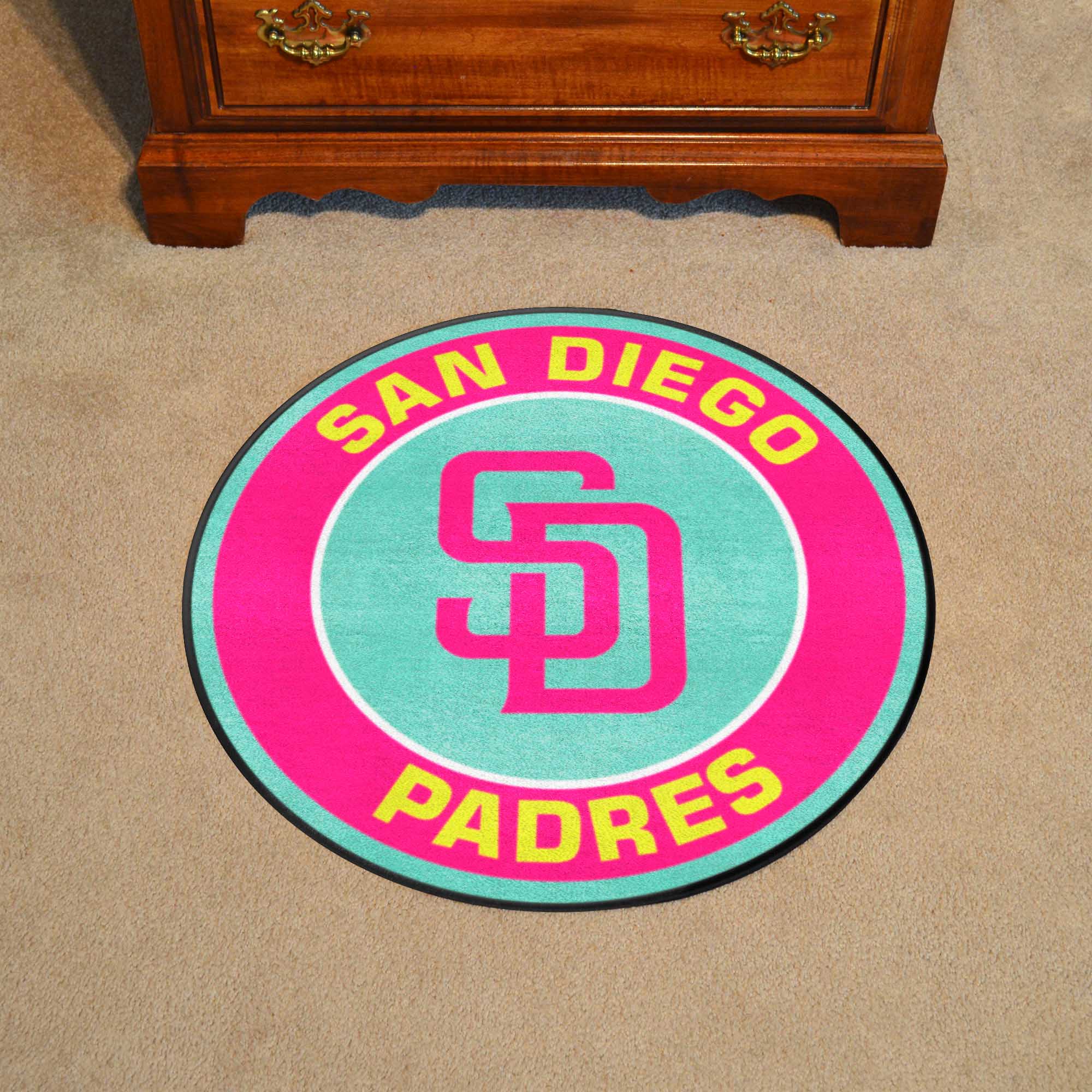 San Diego Padres Roundel Rug - 27in. Diameter