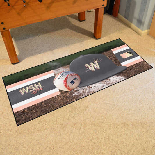 Washington Nationals Baseball Runner Rug - 30in. x 72in.