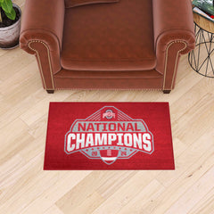 Official Ohio State 2024 National Champions Logo 19"x30" Starter Mat