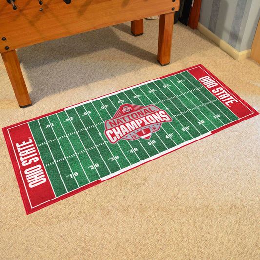 Official Ohio State 2024 National Champions Logo 30"x72" Football Field Runner