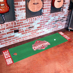 Official Ohio State 2024 National Champions Logo 18"x72" Putting Green Mat