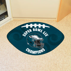 Philadelphia Eagles Super Bowl LIX Champions Football Mat