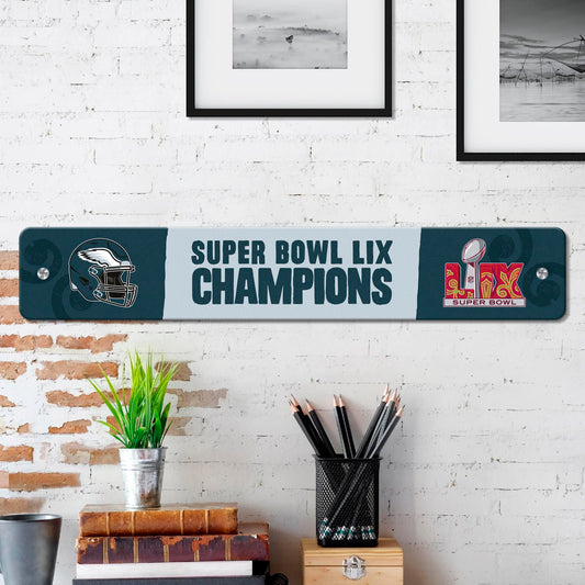 Philadelphia Eagles Super Bowl LIX Champions Street Sign