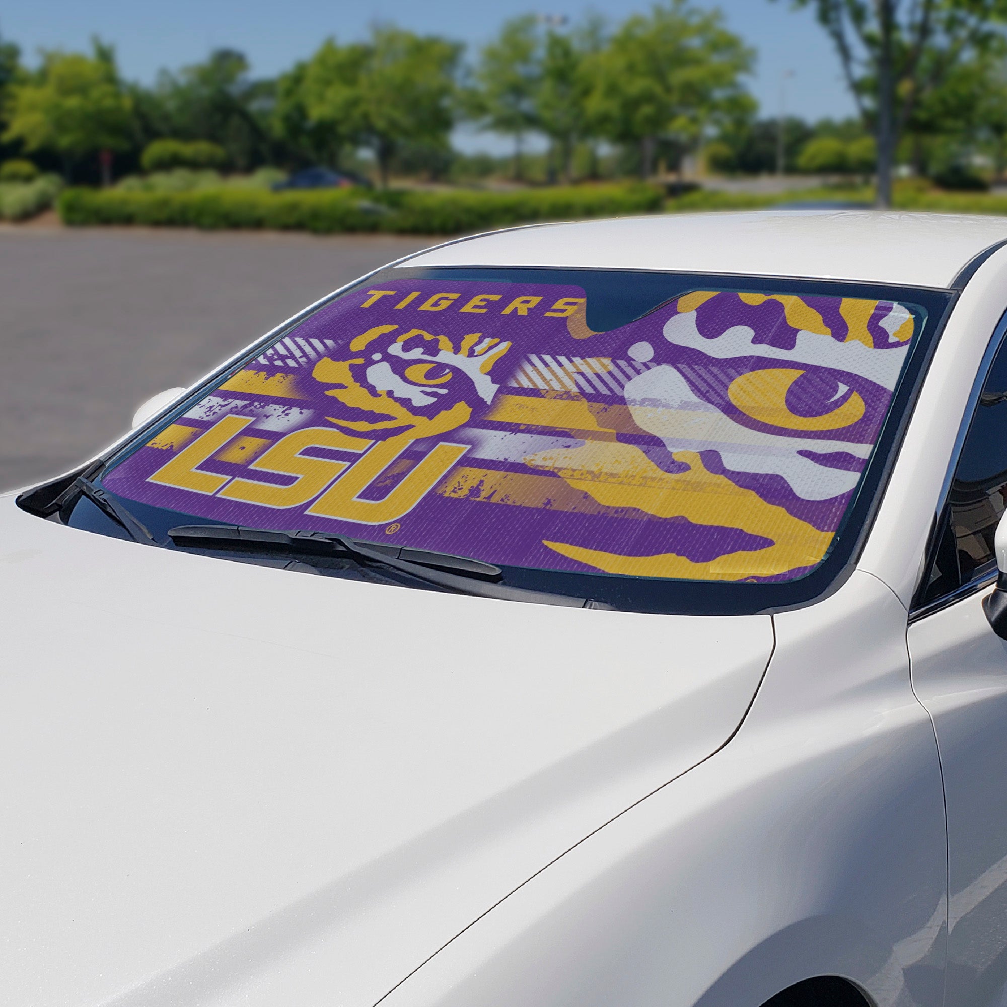 LSU Tigers Windshield Sun Shade