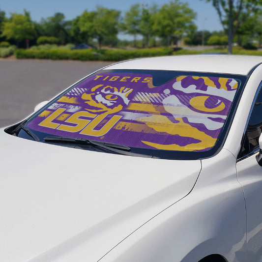 LSU Tigers Windshield Sun Shade