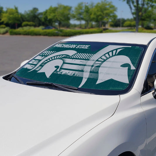 Michigan State Spartans Windshield Sun Shade