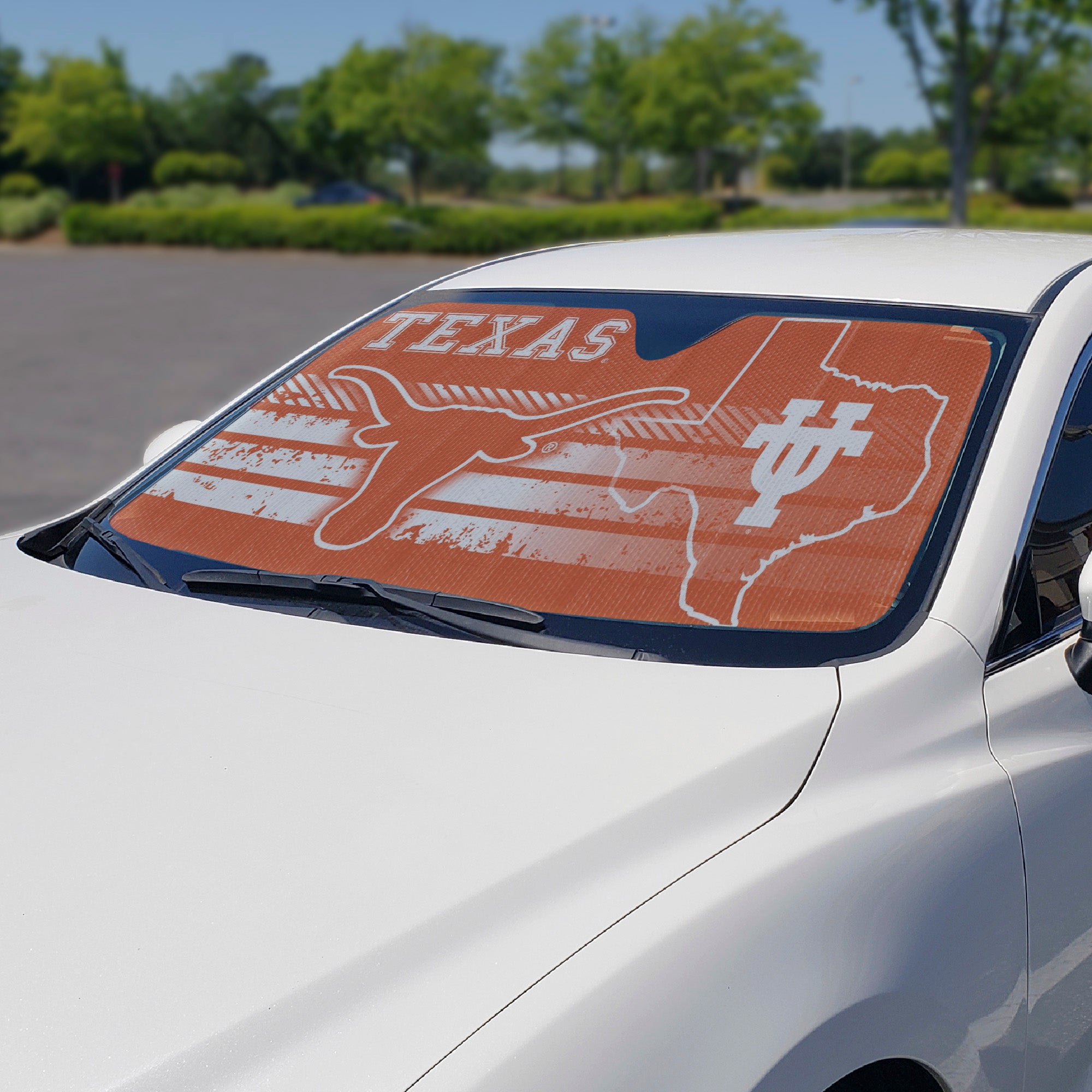 Texas Longhorns Windshield Sun Shade