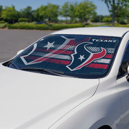 Houston Texans Windshield Sun Shade - Houston Texans