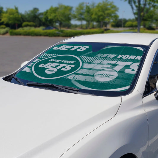 New York Jets Windshield Sun Shade