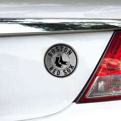 Boston Red Sox Molded Chrome Plastic Emblem