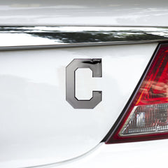 Cleveland Guardians Guardians Molded Chrome Plastic Emblem - Cleveland Guardians