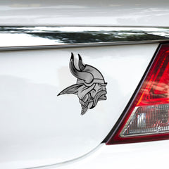 Minnesota Vikings Molded Chrome Plastic Emblem