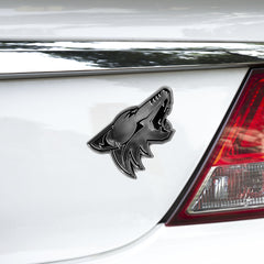 Arizona Coyotes Molded Chrome Plastic Emblem