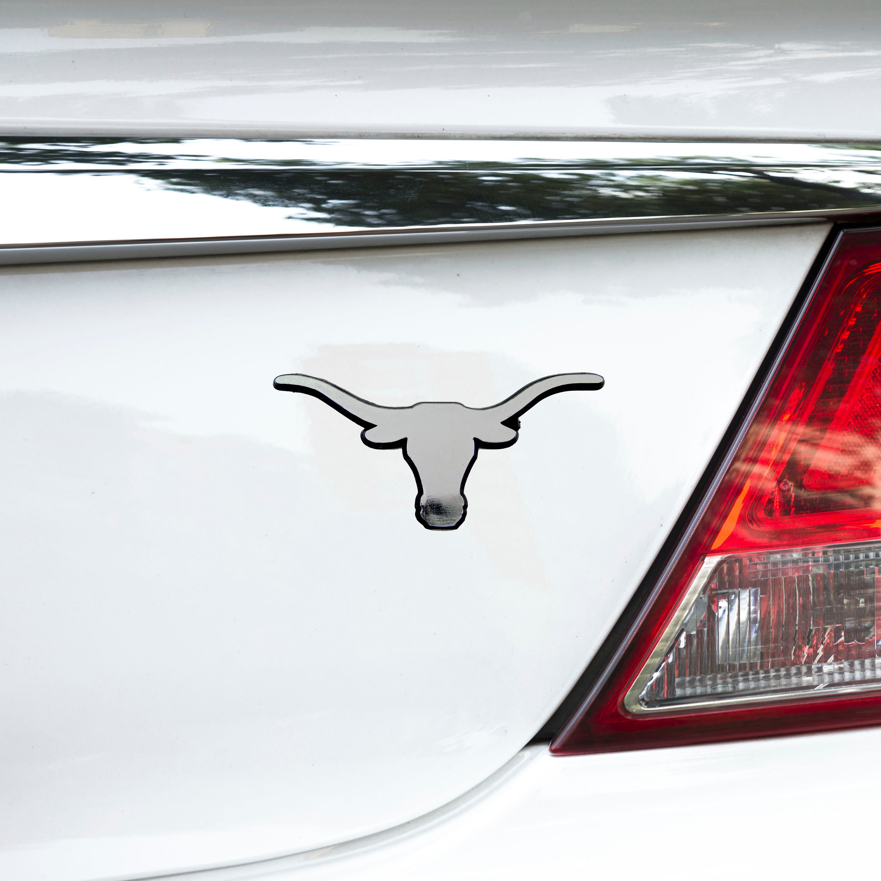 Texas Longhorns Molded Chrome Plastic Emblem