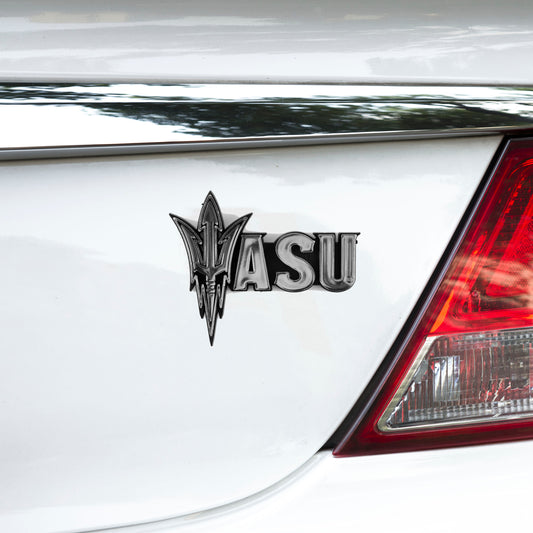 Arizona State Sun Devils Molded Chrome Plastic Emblem