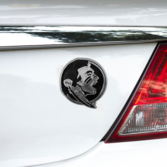 Florida State Seminoles Molded Chrome Plastic Emblem