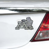 Minnesota Golden Gophers Molded Chrome Plastic Emblem