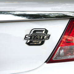 Oklahoma State Cowboys Molded Chrome Plastic Emblem