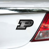 Purdue Boilermakers Molded Chrome Plastic Emblem