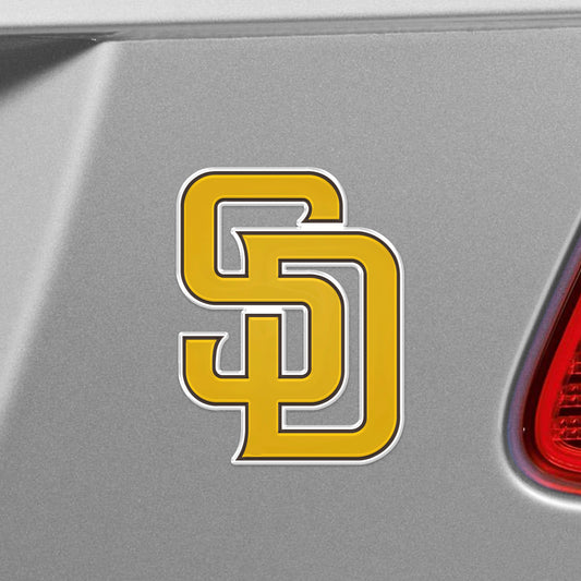 San Diego Padres Heavy Duty Aluminum Embossed Color Emblem