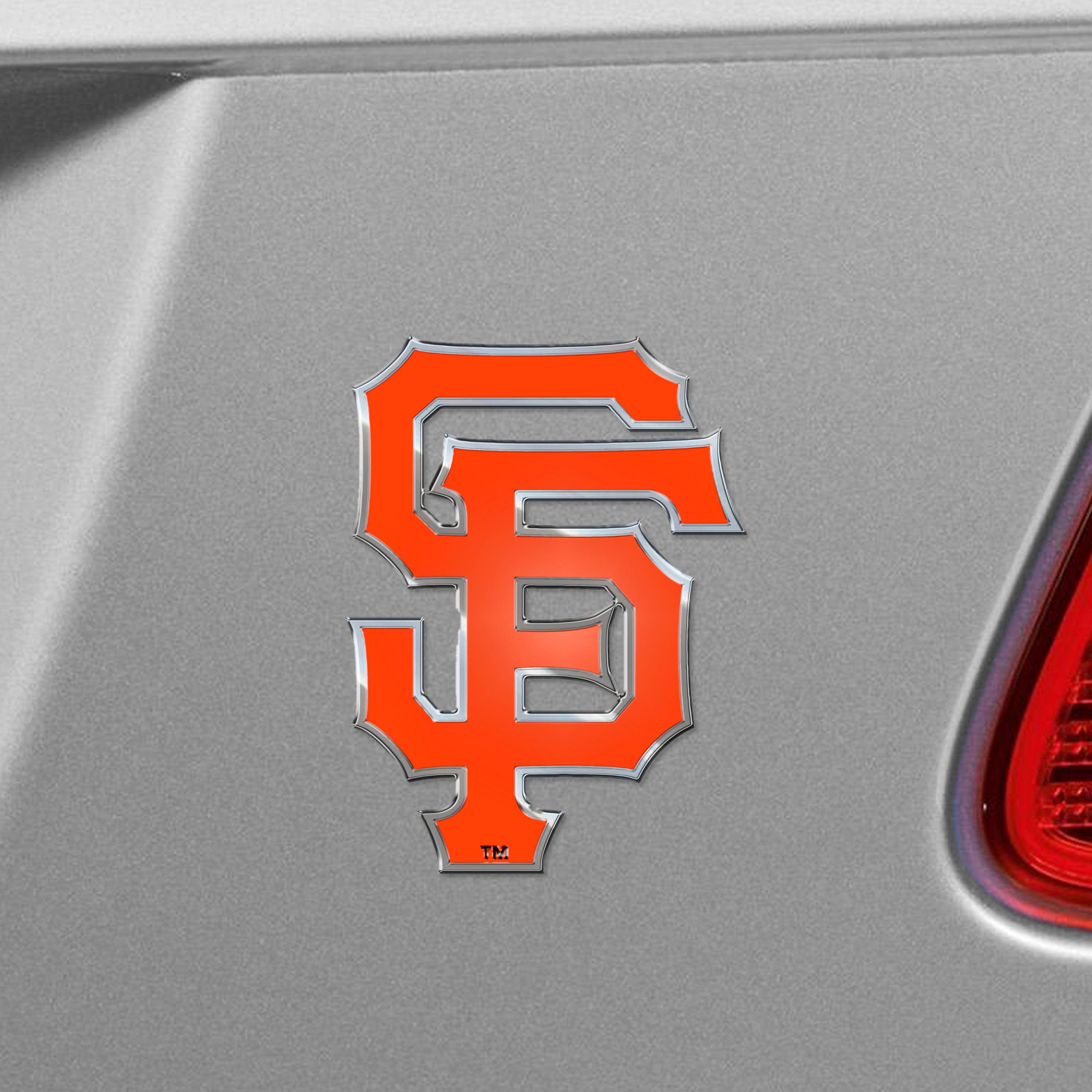 San Francisco Giants Heavy Duty Aluminum Embossed Color Emblem