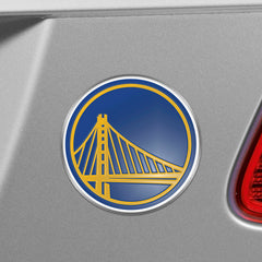 Golden State Warriors Heavy Duty Aluminum Embossed Color Emblem