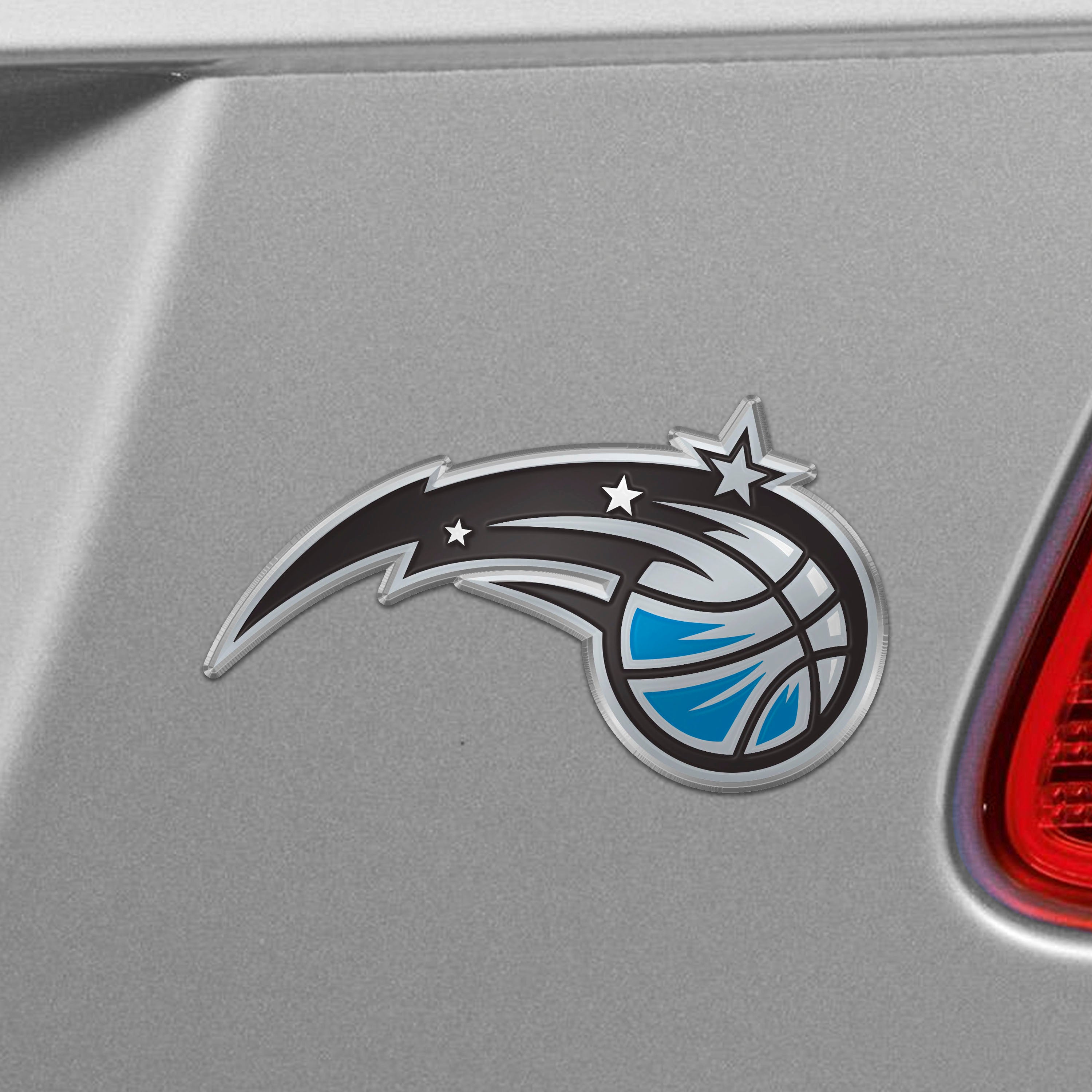 Orlando Magic Heavy Duty Aluminum Embossed Color Emblem