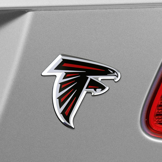 Atlanta Falcons Heavy Duty Aluminum Embossed Color Emblem - Atlanta Falcons