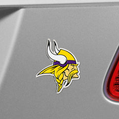 Minnesota Vikings Heavy Duty Aluminum Embossed Color Emblem