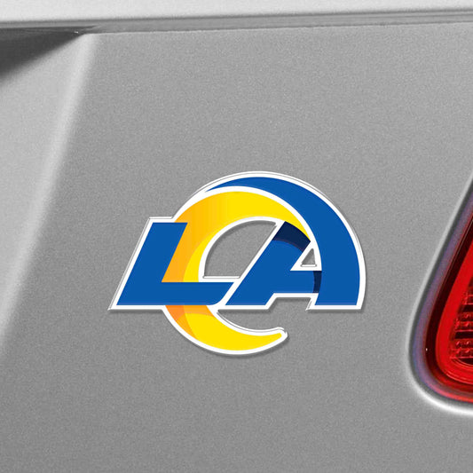 Los Angeles Rams Heavy Duty Aluminum Embossed Color Emblem