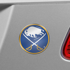 Buffalo Sabres Heavy Duty Aluminum Embossed Color Emblem - Buffalo Sabres