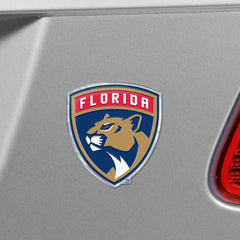 Florida Panthers Heavy Duty Aluminum Embossed Color Emblem - Florida Panthers