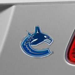 Vancouver Canucks Heavy Duty Aluminum Embossed Color Emblem