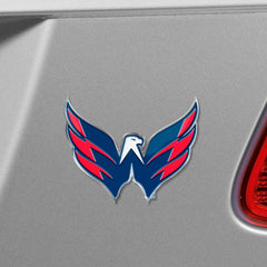 Washington Capitals Heavy Duty Aluminum Embossed Color Emblem