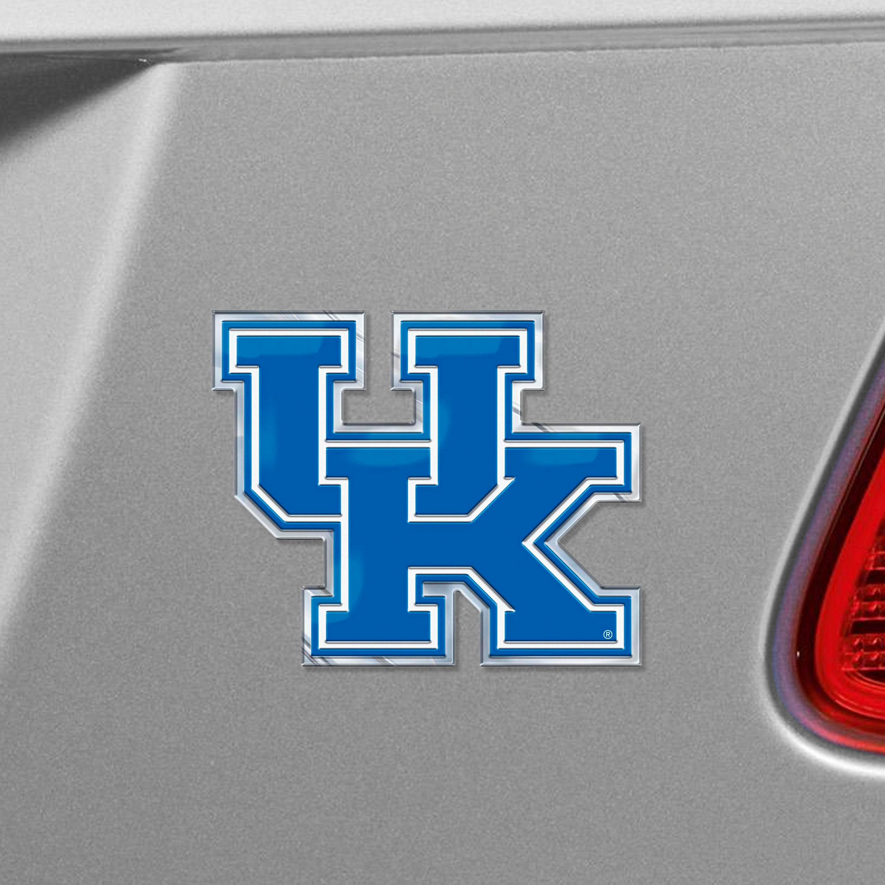 Kentucky Wildcats Heavy Duty Aluminum Embossed Color Emblem