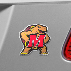 Maryland Terrapins Heavy Duty Aluminum Embossed Color Emblem