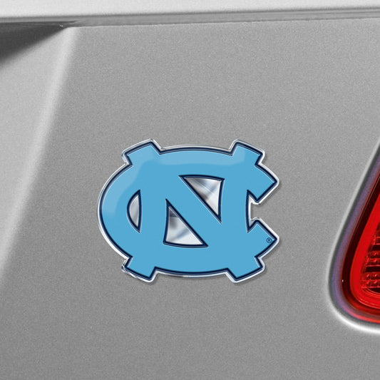 North Carolina Tar Heels Heavy Duty Aluminum Embossed Color Emblem