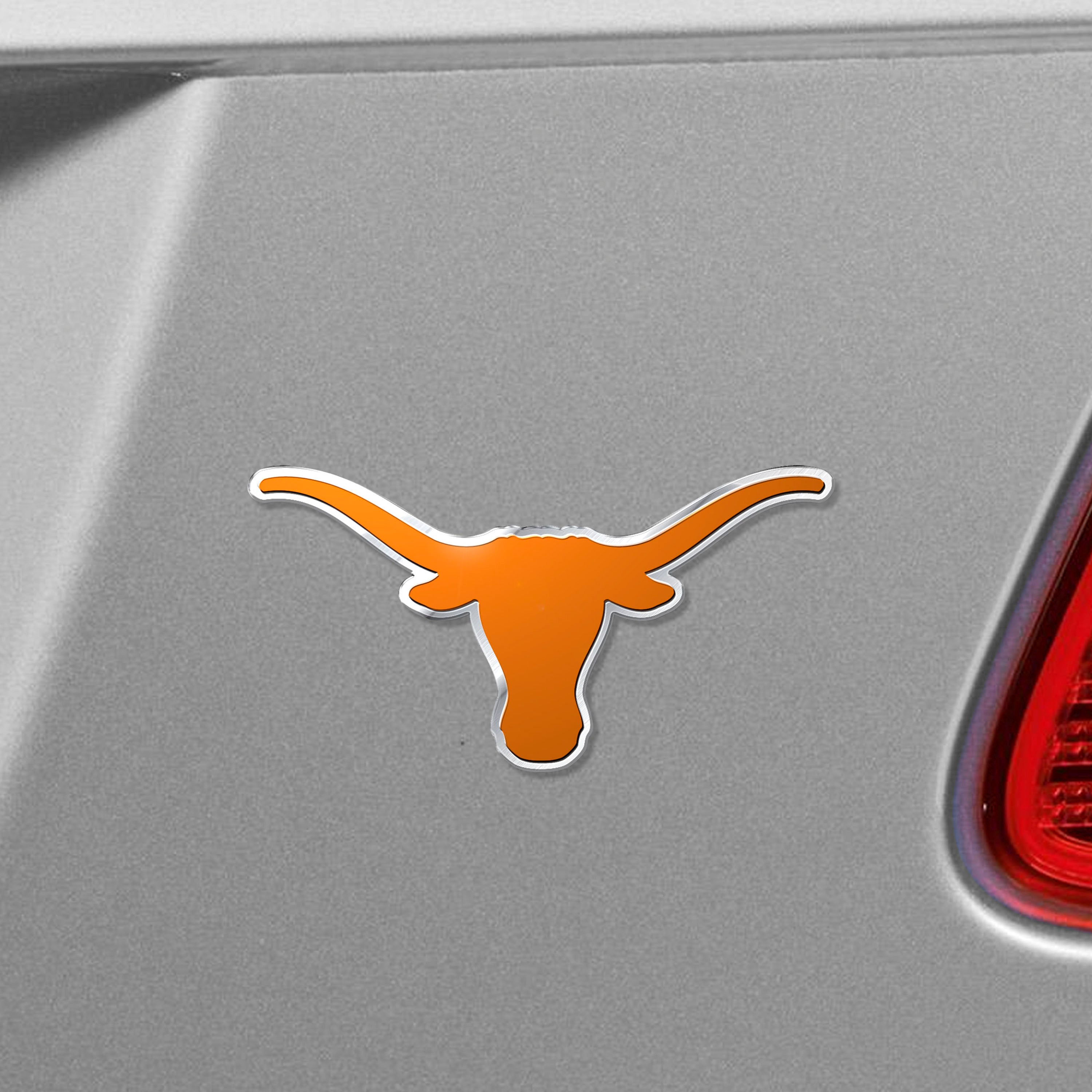 Texas Longhorns Heavy Duty Aluminum Embossed Color Emblem