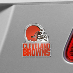 Cleveland Browns Heavy Duty Aluminum Embossed Color Emblem - Alternate - Cleveland Browns