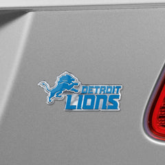 Detroit Lions Heavy Duty Aluminum Embossed Color Emblem - Alternate