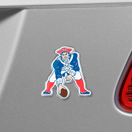 New England Patriots Heavy Duty Aluminum Embossed Color Emblem - Alternate - New England Patriots