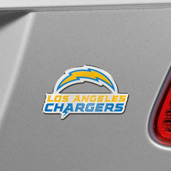 Los Angeles Chargers Heavy Duty Aluminum Embossed Color Emblem - Alternate "San Diego"