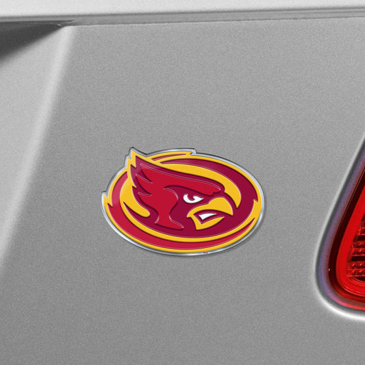 Iowa State Cyclones Heavy Duty Aluminum Embossed Color Emblem - Alternate