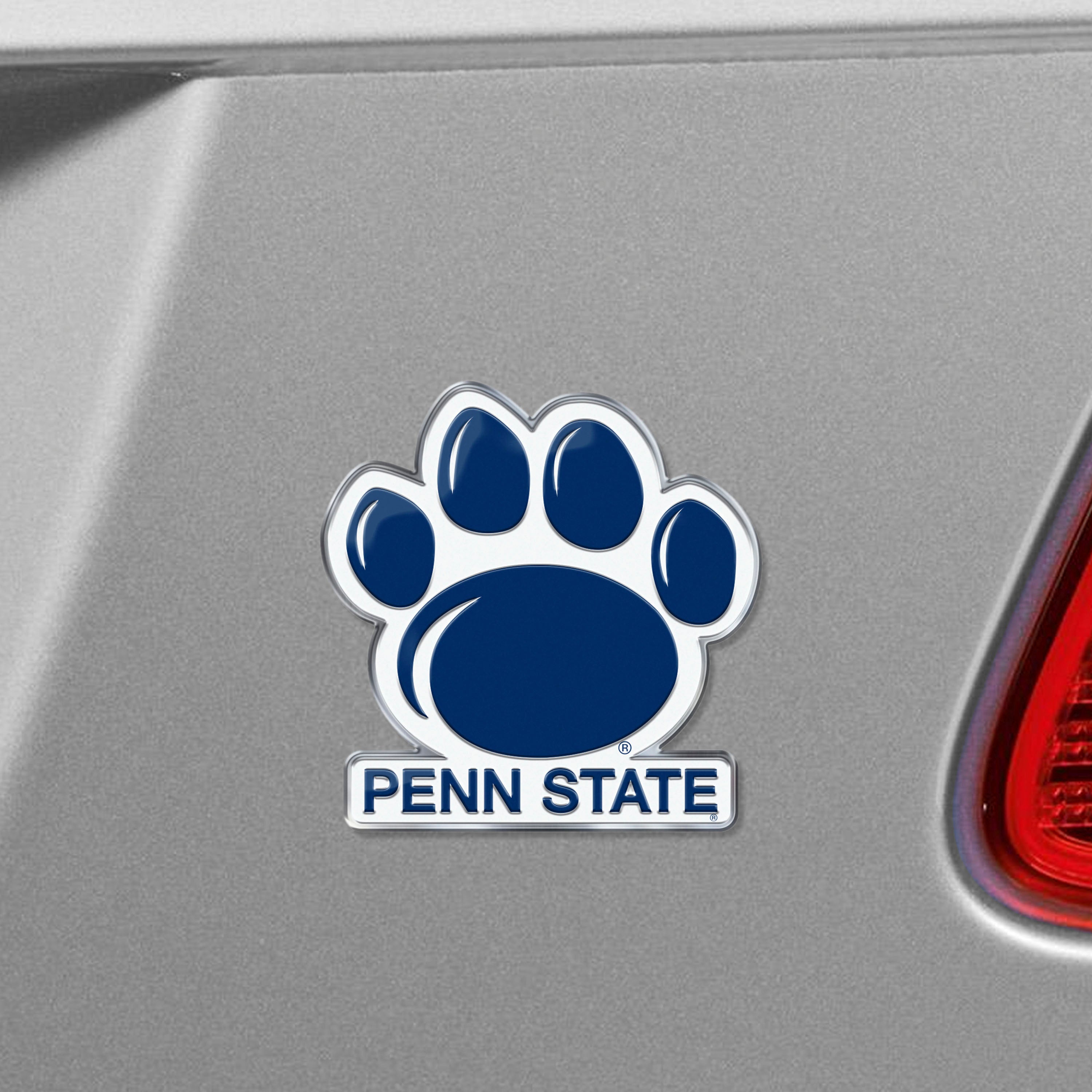 Penn State Nittany Lions Heavy Duty Aluminum Embossed Color Emblem - Alternate