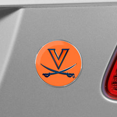 Virginia Cavaliers Heavy Duty Aluminum Embossed Color Emblem - Alternate